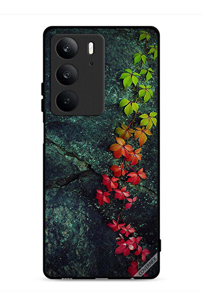 Covernex غطاء حماية لهاتف Realme C75 4G بأوراق جميلة