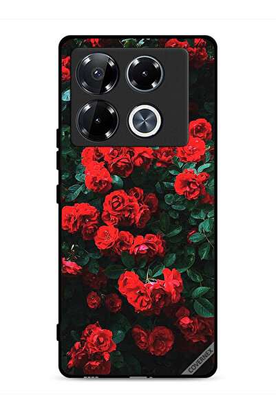 Covernex غطاء حماية لجهاز Infinix Note 40 Pro Plus 5G بطبعة حديقة الورود