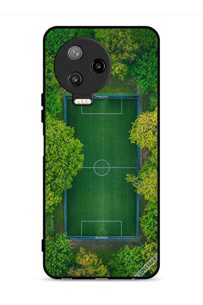 Covernex غطاء حماية لهاتف Infinix Note 12 Pro 4G بتصميم ملعب كرة قدم