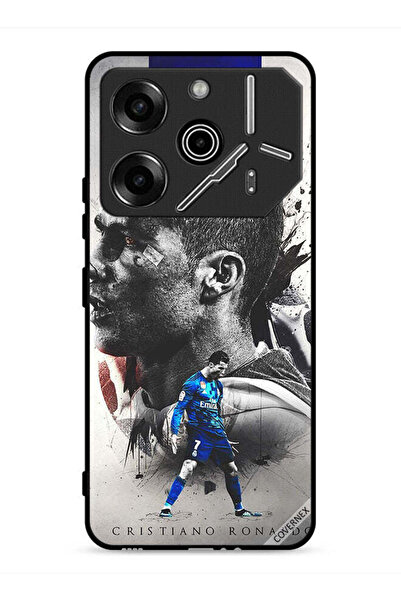 Covernex غطاء حماية لهاتف Tecno Pova 6 Pro 5G بخلفية كريستيانو رونالدو