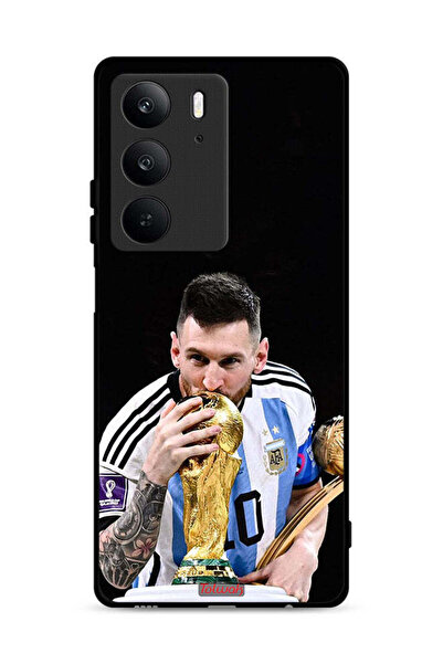 Tolwak غطاء حماية لهاتف Realme C75 4G بتصميم ميسي