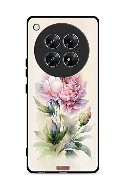 Tolwak غطاء حماية لهاتف Infinix Zero 40 بتصميم فني بألوان مائية وردية