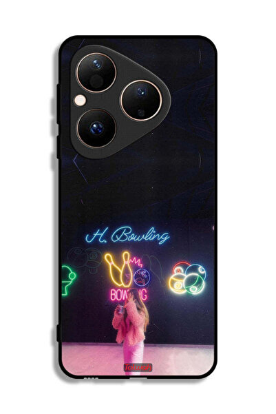Tolwak Huawei Pura 80 Protective Case Cover Bowling Lover