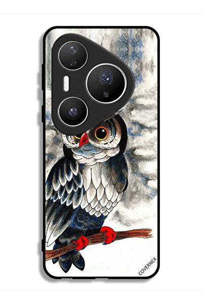 Covernex غطاء حماية لهاتف هواوي بيورا 80 برو بلس برسومات بومة