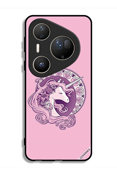 Covernex غطاء حماية فائق من هواوي بيورا 80 بنقشة يونيكورن