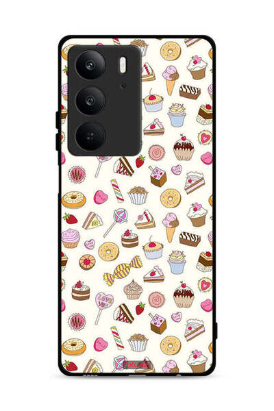 Tolwak Realme C75 4G Protective Case Cover Pattern Of Favorite Items