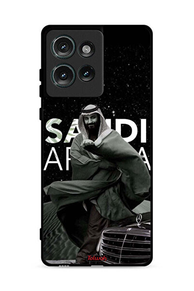 Tolwak غطاء حماية لهاتف موتورولا إيدج 50 ولي العهد الأمير محمد بن سلمان