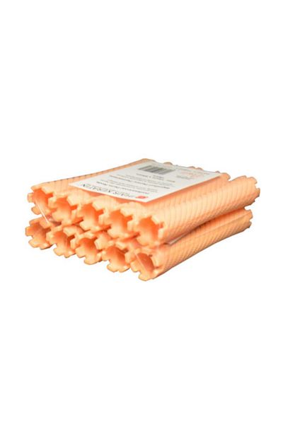 Ihair Keratin Cream colored perm rollers 1.4*8.5 cm Ihair Keratin 10 pcs