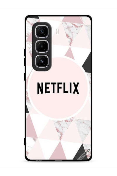 Covernex غطاء حماية لهاتف Infinix Hot 50 Pro 4G مع خلفية Netflix