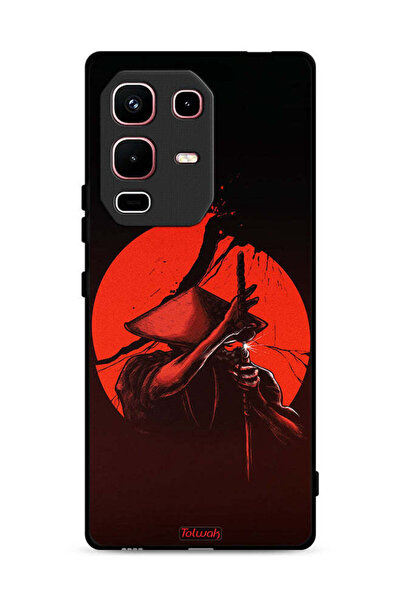 Tolwak غطاء حماية لهاتف Infinix Note 50s بتصميم محارب السيف