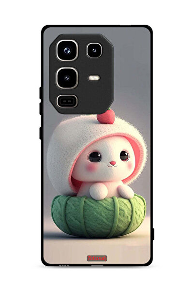 Tolwak غطاء حماية لهاتف Infinix Note 50 Pro 4G بتصميم أرنب صغير لطيف
