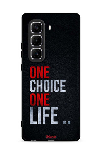 Tolwak غطاء حماية لهاتف Infinix Hot 50 Pro 4G One Choice One Life