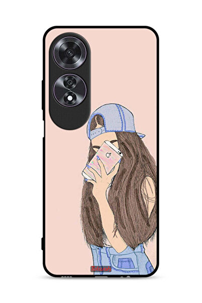 Tolwak غطاء حماية لهاتف Oppo A60 لالتقاط صور سيلفي