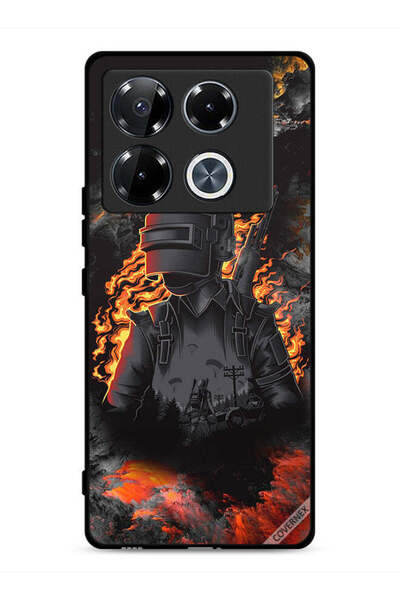 Covernex غطاء حماية لهاتف Infinix Note 40 Pro 5G بطبعة "لاعب مدمر الأعداء"