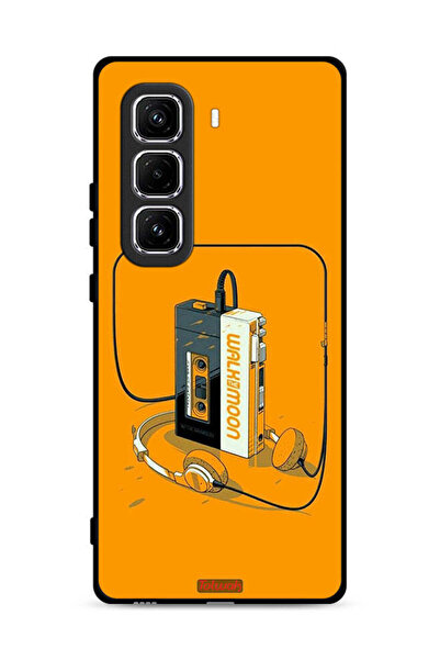 Tolwak غطاء حماية لهاتف Infinix Hot 50 Pro 4G Walk The Moon