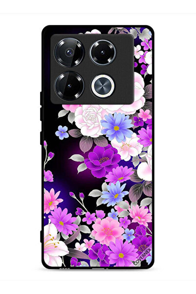 Covernex غطاء حماية لهاتف Infinix Note 40 Pro Plus 5G بمزيج من الزهور