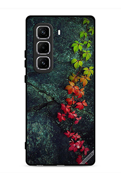 Covernex غطاء حماية لهاتف Infinix Hot 50 Pro 4G بأوراق جميلة