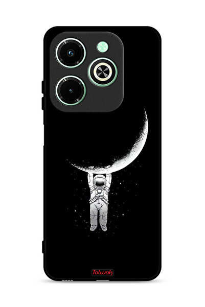 Tolwak غطاء حماية لهاتف Infinix Hot 40i 4G معلق من القمر