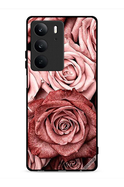 Covernex غطاء حماية لهاتف Realme C75 4G بنقشة زهور الخوخ