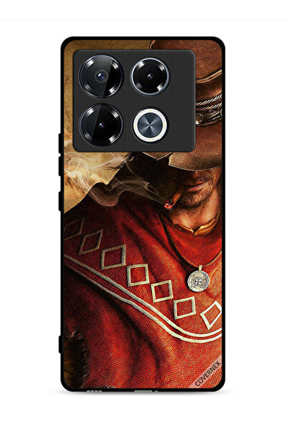 Covernex غطاء حماية لهاتف Infinix Note 40 Pro 5G بتصميم قبعة أنيقة للرجال