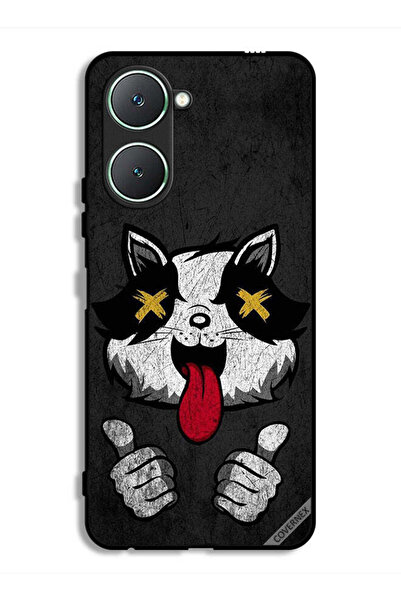 Covernex غطاء حماية لهاتف Vivo Y18i 4G بتصميم قطة مارشميلو