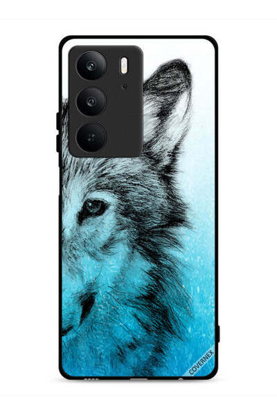 Covernex Realme C75 4G Protective Case Cover Half Wolf Face