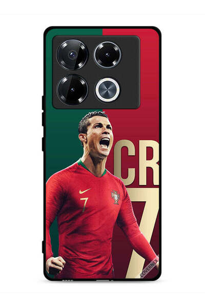 Covernex غطاء حماية لهاتف Infinix Note 40 Pro Plus 5G، مجموعة كريستيانو رونال...