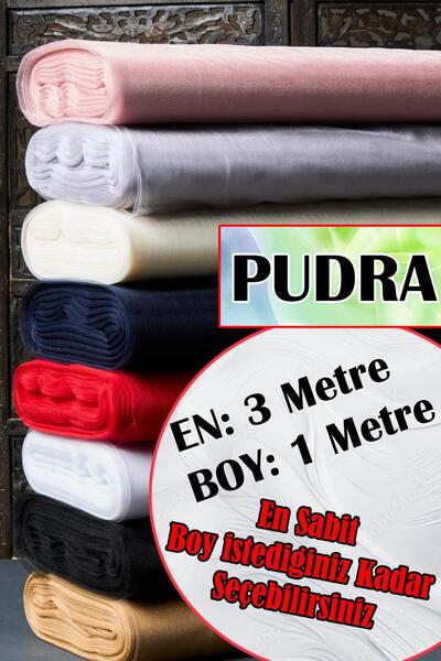 Dantelux Multi-Purpose Crystal Tulle (Bohça Tulle) Meter - Width: 3 Meters / Length: 1 Meter