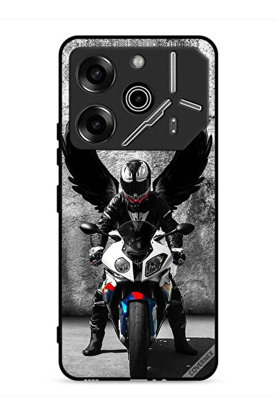 Covernex غطاء حماية لهاتف تكنو بوفا 6 برو 5G لمحبي الدراجات النارية