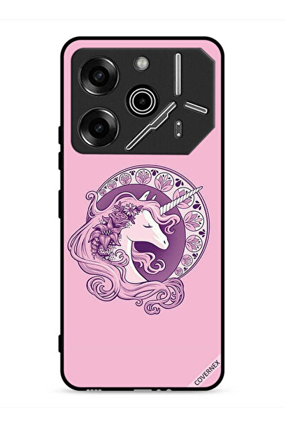 Covernex غطاء حماية لهاتف تكنو بوفا 6 برو 5G بطبعة يونيكورن