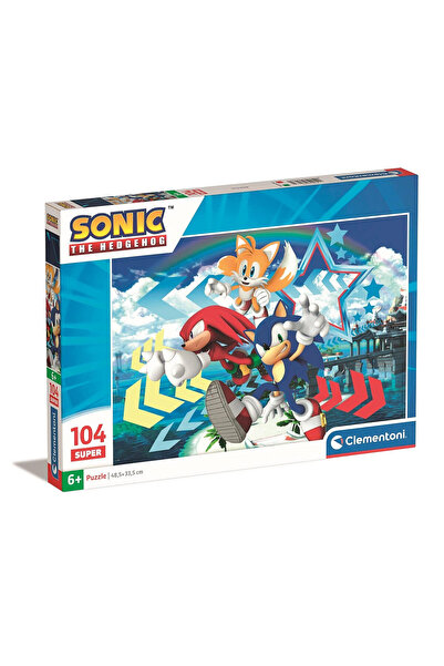 Sonic Ariciul Star Puzzle Clementoni de 104 piese