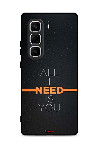 Tolwak غطاء حماية لهاتف Infinix Hot 50 Pro 4G كل ما أحتاجه هو أنت