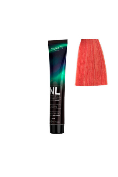 Maxxelle Vopsea de păr vegană portocalie NL Nordic Lights 100ml