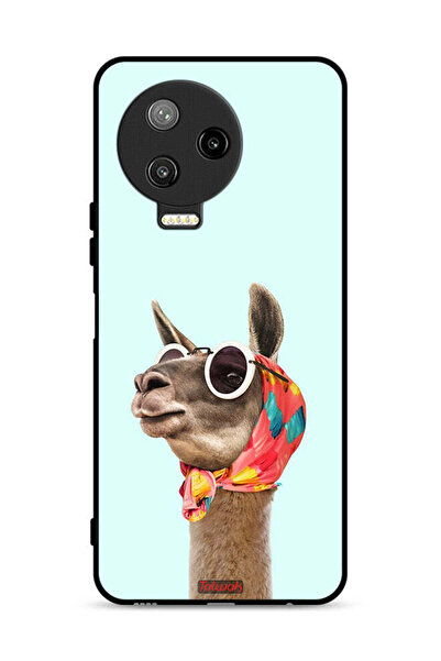 Tolwak غطاء حماية لهاتف Infinix Note 12 Pro 4G بتصميم جمل أنيق وجذاب