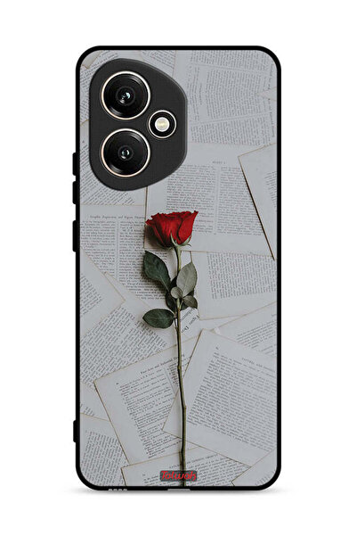 Tolwak غطاء حماية لهاتف Honor 400 وردي على ورق