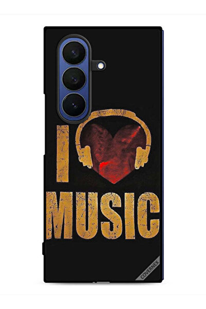 Covernex غطاء حماية لهاتف سامسونج جالاكسي زد فولد 7 - عتيق - أحب الموسيقى