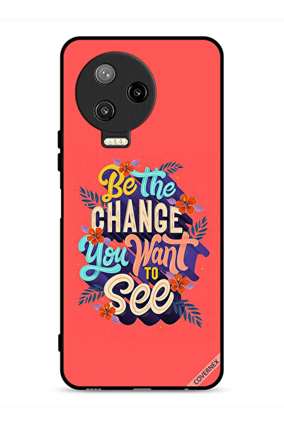 Covernex غطاء حماية لهاتف Infinix Note 12 Pro 4G كن التغيير الذي تريد رؤيته