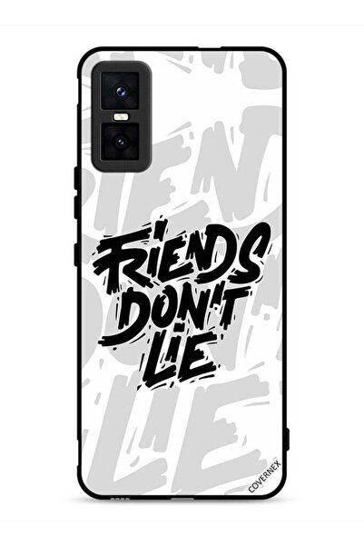 Covernex غطاء حماية لهاتف Infinix GT 30 Pro بطبعة "الأصدقاء لا يكذبون"