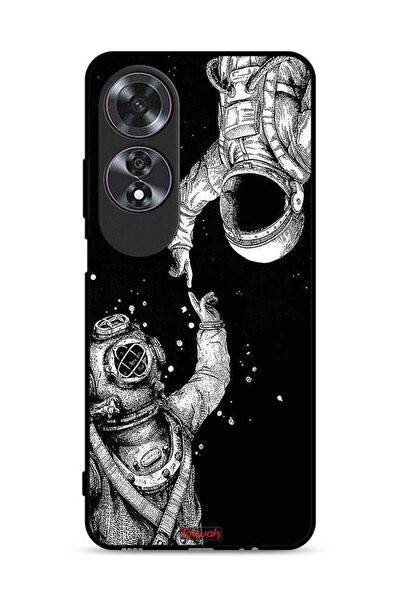 Tolwak غطاء حماية لهاتف Oppo A60 - رواد فضاء