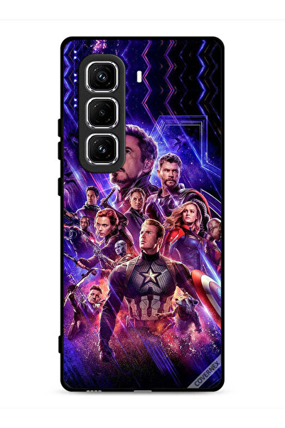 Covernex غطاء حماية لهاتف Infinix Hot 50 Pro 4G بخلفية Avengers Endgame