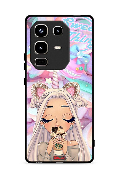 Tolwak غطاء حماية لجهاز Infinix Note 50 Pro 4G بتصميم Sweet Thing