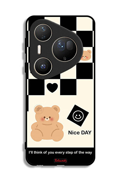 Tolwak غطاء حماية فائق لهاتف هواوي بيورا 80 - سأفكر فيك في كل خطوة على الطريق