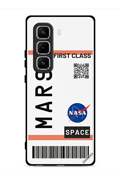 Covernex غطاء حماية لهاتف Infinix Hot 50 Pro 4G بتصميم Mars Art Clip