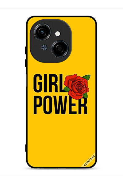 Covernex غطاء حماية لهاتف تكنو سبارك جو 1 إس 4G بتصميم فتاة القوة