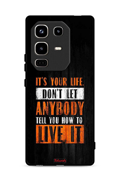 Tolwak غطاء حماية لهاتف Infinix Note 50 Pro 4G Its Your Life