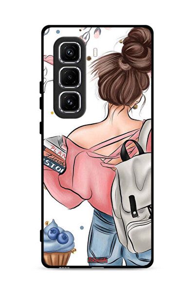 Tolwak Infinix Hot 50 Pro 4G Protective Case Cover Books In Hands