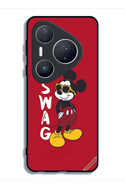 Covernex غطاء حماية لهاتف هواوي بيورا 80 برو بلس بتصميم ميكي ماوس من Swag