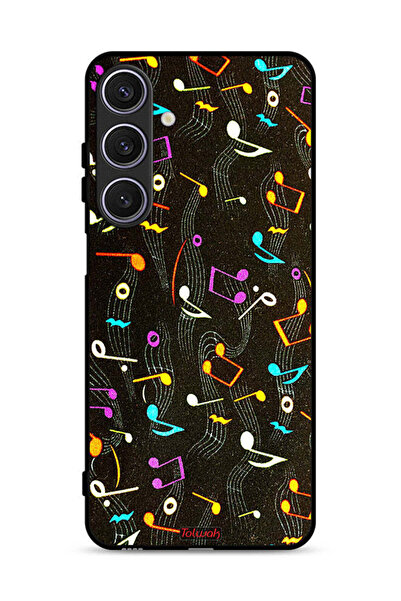 Tolwak غطاء حماية لهاتف Samsung Galaxy A26 بنمط قماش موسيقي
