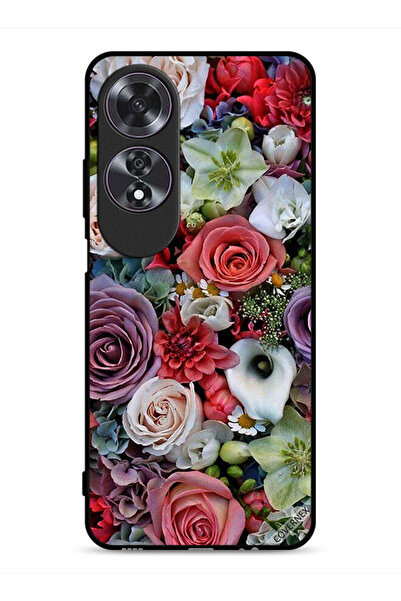 Covernex غطاء حماية لهاتف Oppo A60 - ورود
