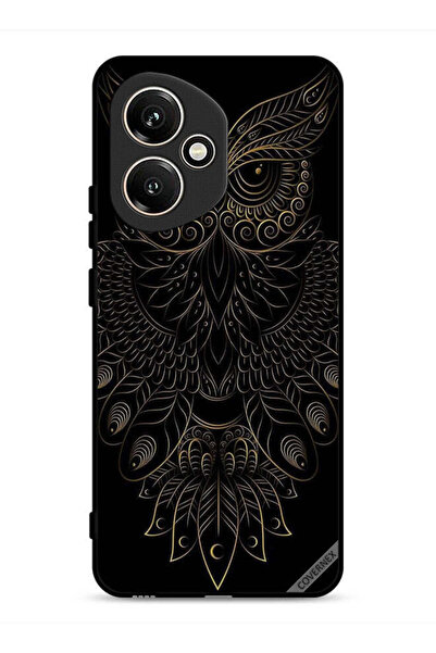 Covernex غطاء حماية لهاتف Honor 400 بتصميم بومة زهرية عصرية